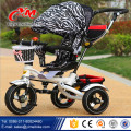 Pousser la puissance enfants tricycle vélo jouets / cadre en métal trike vélo pour enfants / usine en gros pas cher tricycle pour bébé